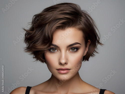 close up portrait of a woman