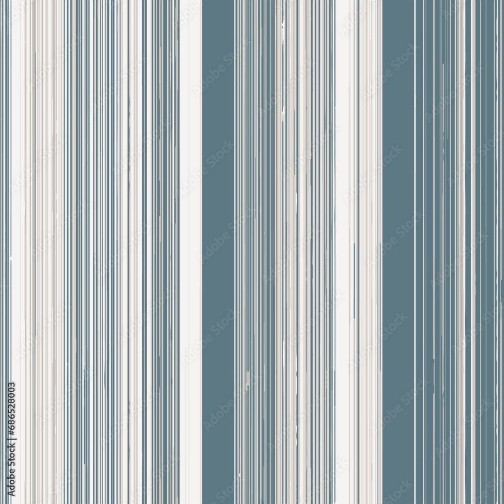 Obraz premium Dyed coastal stripes. Interior decorative weave texture on canvas. Structure vertical irregular artistic striped fabric design . Allover printed . Boho, dyed eclectic texture. Seamless pattern