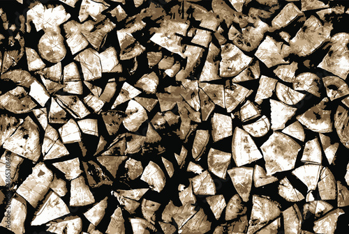 Dark wood texture background surface with old natural pattern