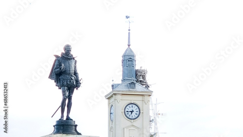 the tower in the city