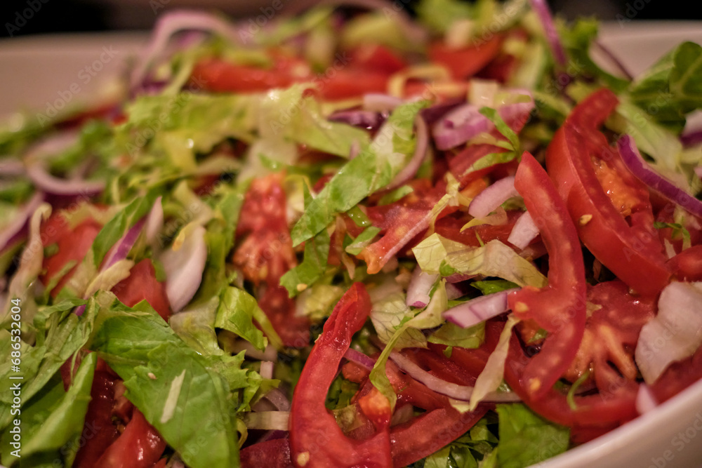 A medley of salads presents a healthy feast; a culinary rainbow. The emphasis on vegetables aligns with global health-conscious initiatives. A medley of salads presents a healthy feast; a culinary rainbow. The emphasis on vegetables aligns with global health-conscious initiatives.