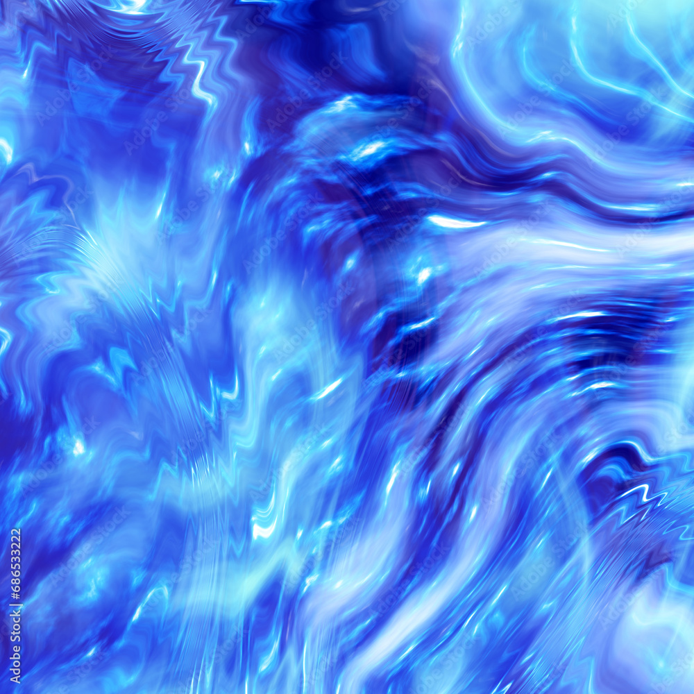 Abstract colorful wavy groovy psychedelic background