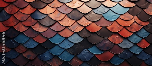 Attractive design and surface of clay tiles
