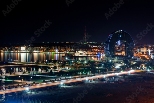 Baku by night