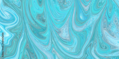 blue and white background. liquid paint stains Liquid marble pattern.  cyan liquid acrylic paints for making book cover, wallpaper, decoration and design.
