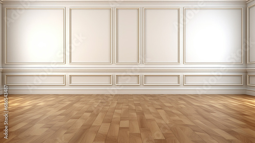 empty white room HD 8K wallpaper Stock Photographic Image 