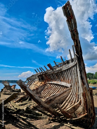 Cimetière de Bateaux de Rostellec - Crozon