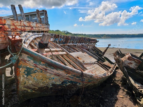 Cimetière de Bateaux de Rostellec - Crozon