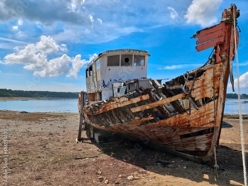 Cimetière de Bateaux de Rostellec - Crozon