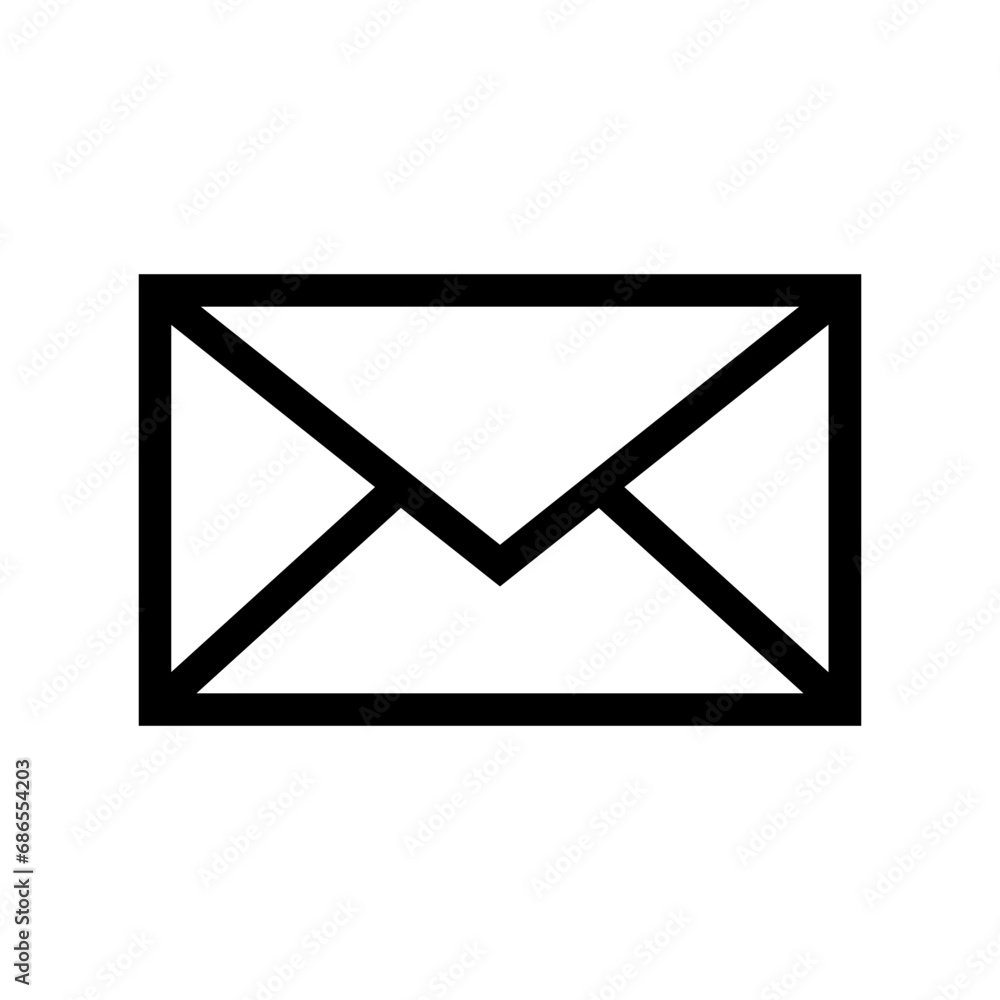 mail icon vector illustration