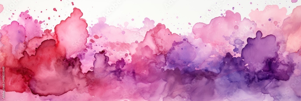 Hand Painted Watercolor Background Wash , Banner Image For Website, Background, Desktop Wallpaper