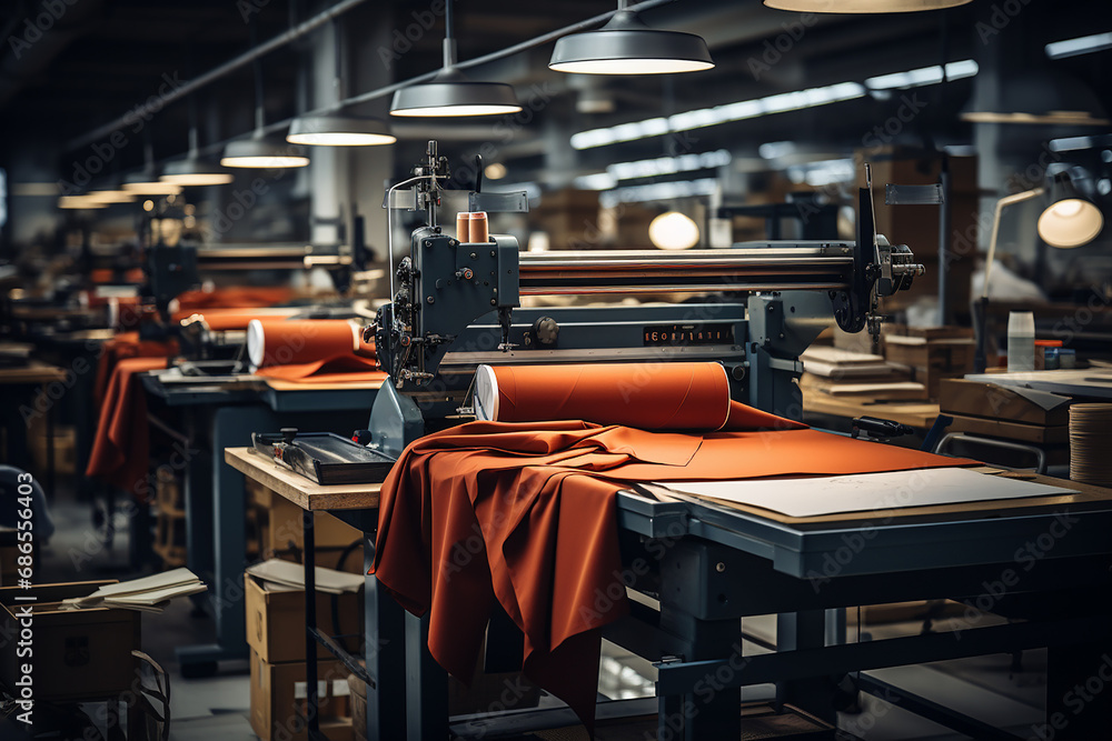 Generative AI - A fabric and clothes factory Generative AI - A fabric and clothes factory