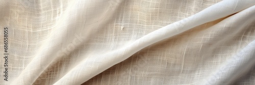 Light Linen Fiber Fabric Texture White , Banner Image For Website, Background, Desktop Wallpaper