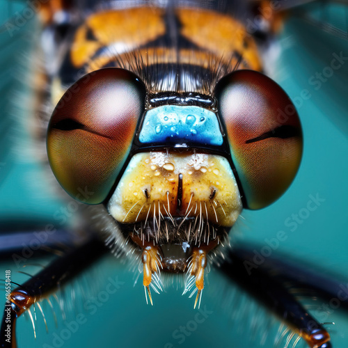 dragonfly eyes macro photography  3 © Sankapro