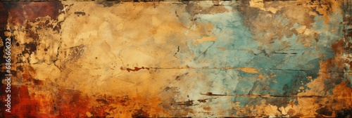 Dusty Scratched Scanned Old Film Texture , Banner Image For Website, Background, Desktop Wallpaper