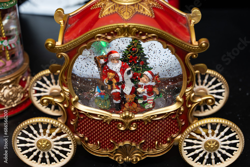 Christmas Celebrations and Christmas Decorations Background Photo, Kadikoy Istanbul, Turkiye (Turkey)