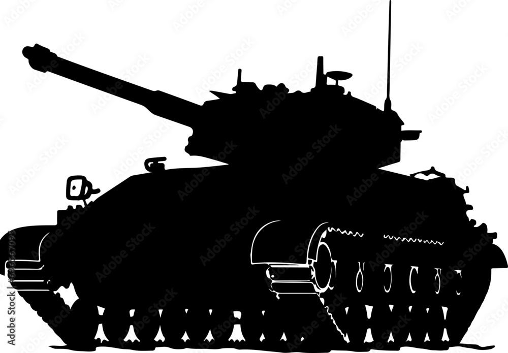 Tank silhouette