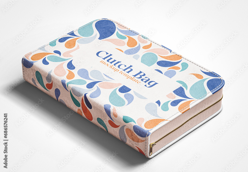 Clutch Bag Mockup Stock Template Adobe Stock