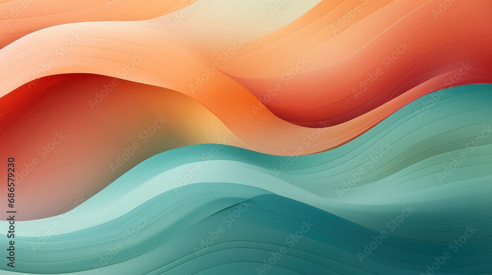 Obraz premium abstract colorful wave background