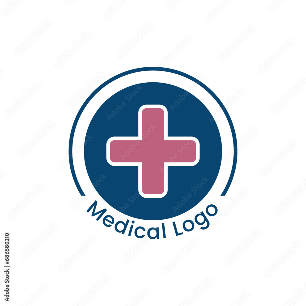 Obraz premium vector medical logo for health service symbol