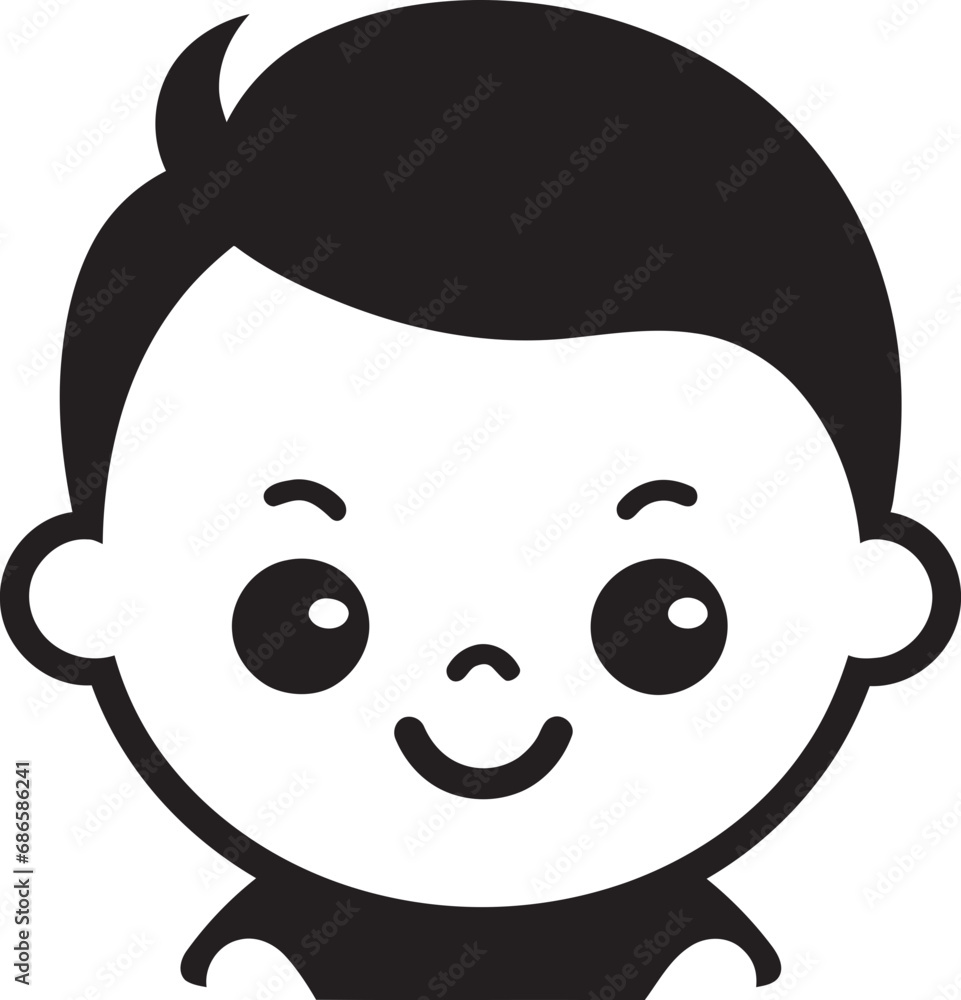 Lullabies in Lines Small Child Black Icon Joyful Tots Vector Logo for the Littlest Smiles Lullabies in Lines Small Child Black Icon Joyful Tots Vector Logo for the Littlest Smiles
