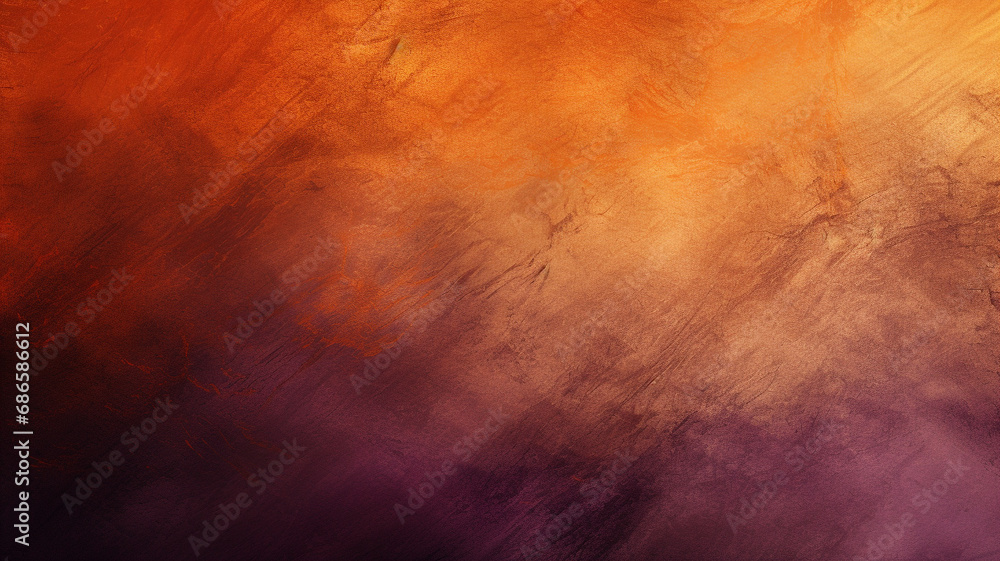 Dark orange brown purple abstract texture.Gradient.