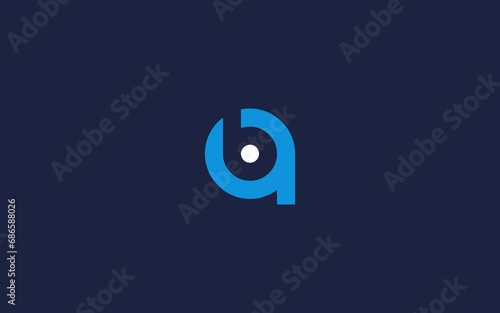 initials letters ab or ba logo icon design Vector design template inspiration