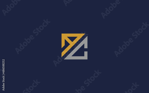 initials letters ac square logo icon design Vector design template inspiration