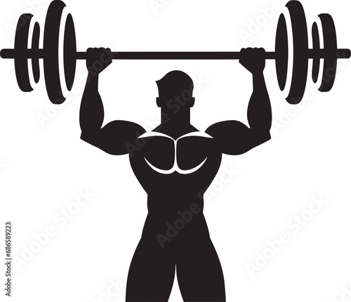 Power Poses Vector Art for Bodybuilding and Exercise Defined Vigor Exercise Vector Designs for Bodybuilding