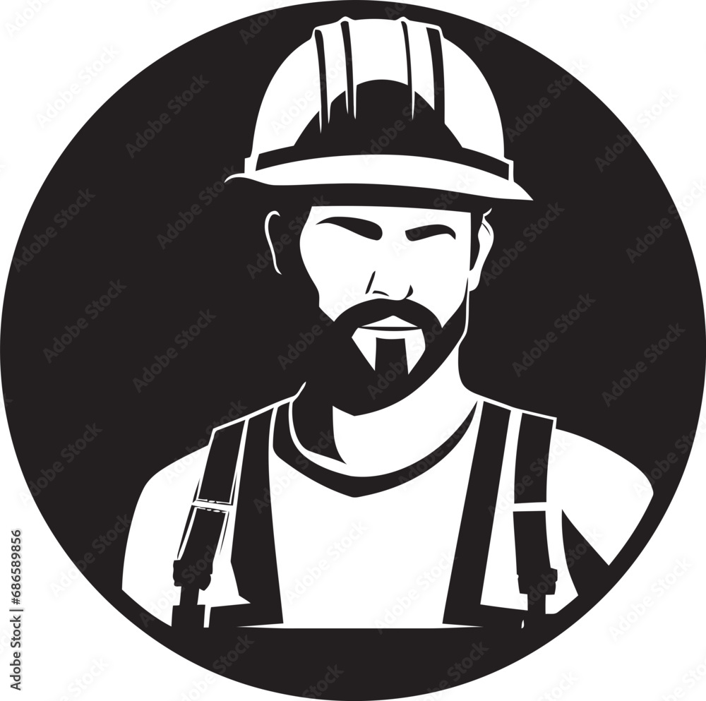 Site Specialist Worker Vector Icon Builders Mark Construction Vector Site Specialist Worker Vector Icon Builders Mark Construction Vector