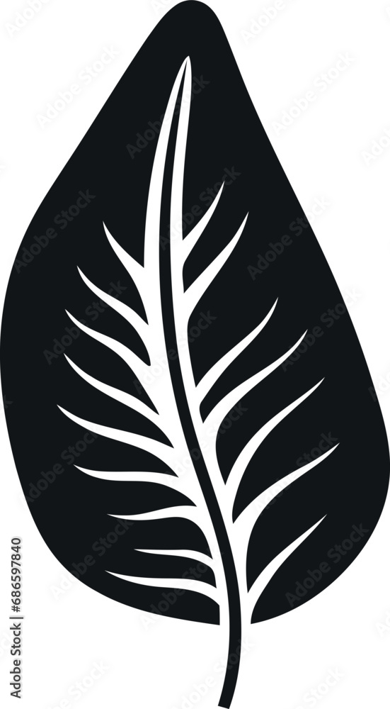 Tropical Elegance Black Vector Icon Vibrant Jungle Bloom Vector Design Tropical Elegance Black Vector Icon Vibrant Jungle Bloom Vector Design