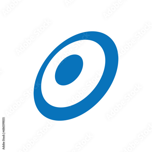 frisbee logo icon