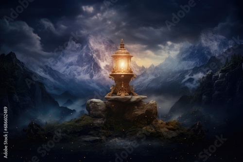 Beautiful Fantasy Light Lamps photo