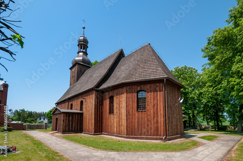 Church of the Purification of the Blessed Virgin Mary in Starygrod, Greater Poland Voivodeship, Poland