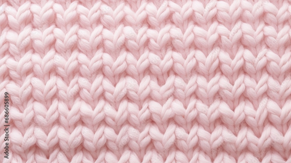 Macro photography of the texture of a knitted pattern in close-up pink Macro photography of the texture of a knitted pattern in close-up pink