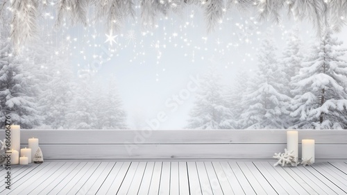 Christmas Background Mockup  Mockup Christmas Background  Holiday Background Mockup  Mockup Holiday with generative ai