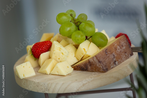 formaggio e uva