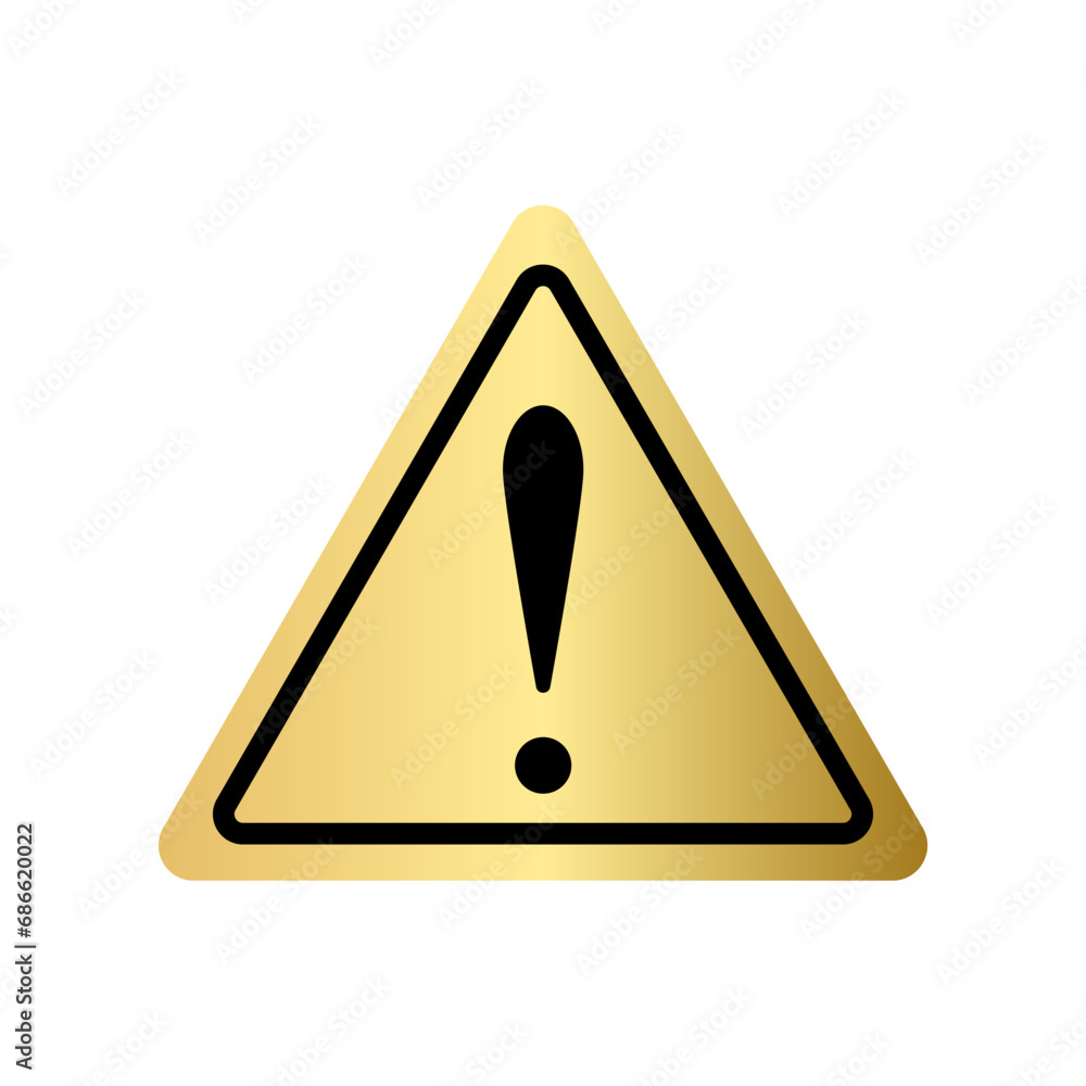Danger warning sign. Attention symbol. Vector illustration. Danger warning sign. Attention symbol. Vector illustration.
