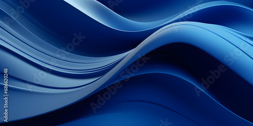 Blue waves in a row, the a blue background,Flowing Azure Waves: Serene Blue Background,Seamless Blue Wave Pattern: Oceanic Rows