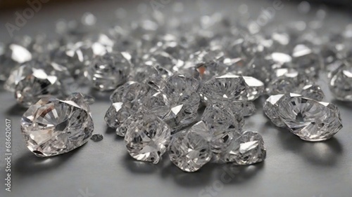 diamond silver stone