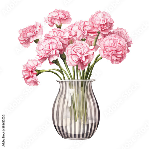 Carnation in Vase © Kanchariya Naree