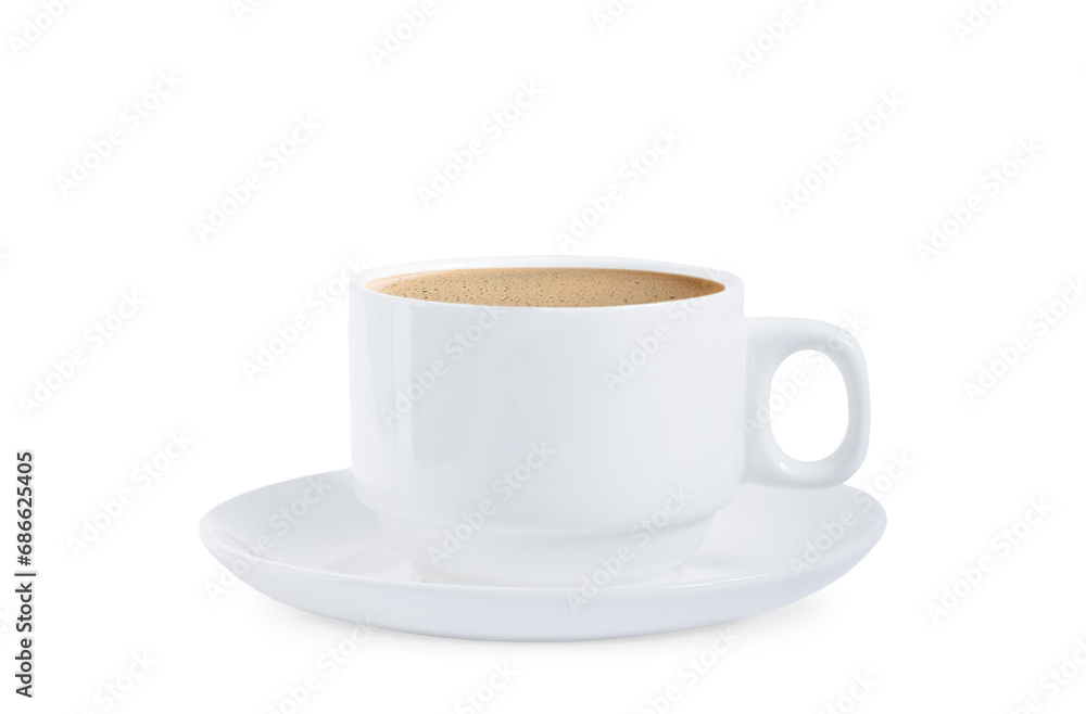 White coffe cup isolated on white background. White coffe cup isolated on white background.