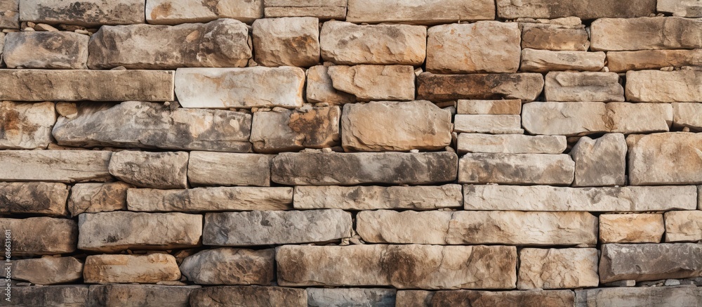 Ideal stone wall for backdrop