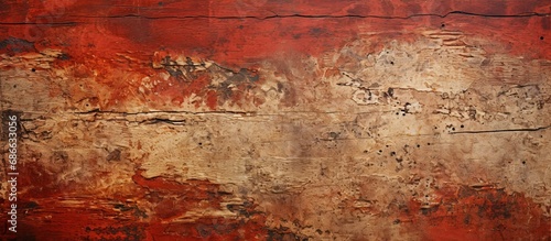 Rough red coarse textured chipboard
