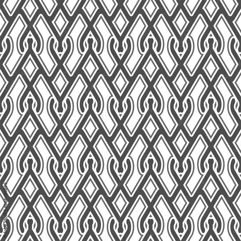 Fototapeta premium Abstract seamless editable pattern for texture, textiles, packaging and simple backgrounds