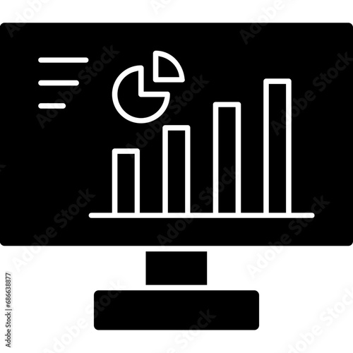 Online analytical Icon