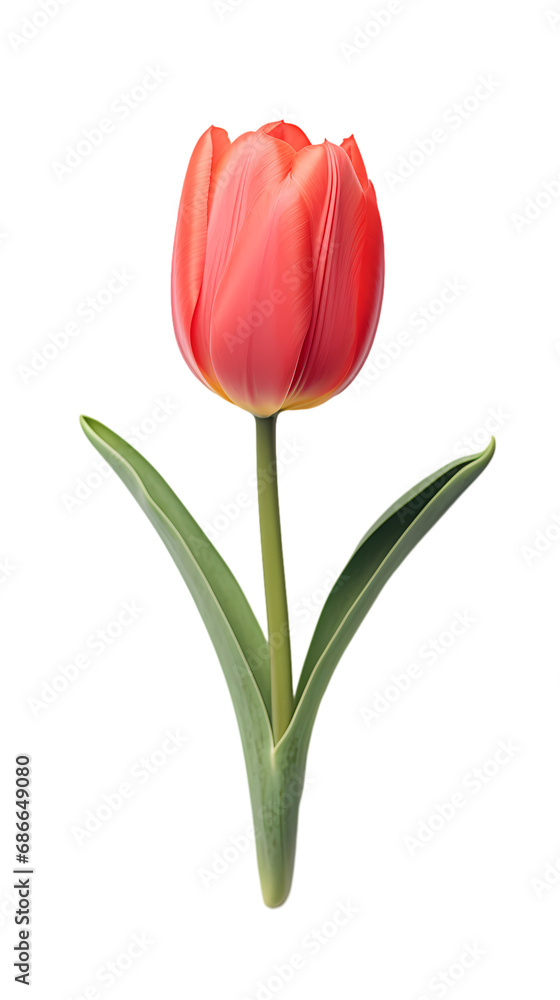 Tulip isolated on transparent background Tulip isolated on transparent background