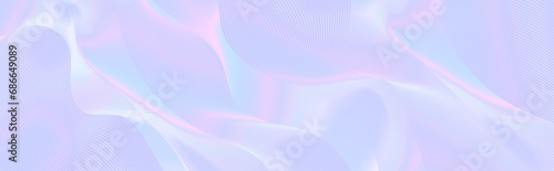 Premium background design with pastel line pattern, guilloche curves texture in luxury color. Abstract multi colored horizontal vector tech backdrop for business template, banner, prestigious voucher