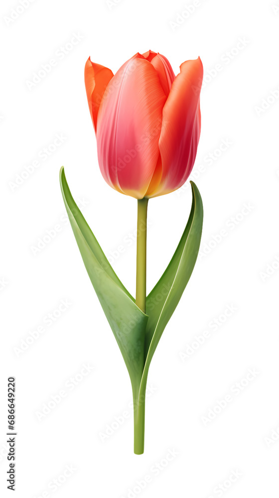 Tulip isolated on transparent background Tulip isolated on transparent background