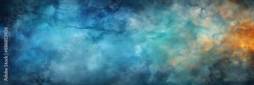 Nebules Blue Texture Decorative Venetian Stucco , Banner Image For Website, Background, Desktop Wallpaper